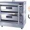Europe Standard Double Deck 4 Trays Cake Baking Electric Oven
