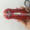High quality led plastic handpress flashlight with customized logo