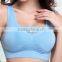 Women Seamless Racerback Yoga Padded Stretch Workout Top Tank Comfort Sports Bra