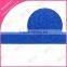 Nylon sew on blue hook and loop with logo