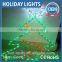 2D Led Christmas Tree Rope Light with a White Star on Top