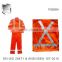 long sleeved zipper high visibility coverall