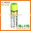 1.5V Micro USB Rechargeable AA Battery with Cables