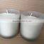 soy wax glass jar with lid candle