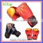 Martial arts PU leather boxing gloves for training