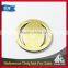 Best selling market silver gold embossed euro shopping cart trolley token coin