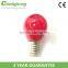 Corlorful Bulbs G45 Led Filament Lights E26 E27 B22 For Christmas