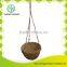 Bamboo weaving multi use hanging basket