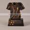 Football T-shirt Sculpture for Sports Souvenir