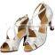 New Fashion Women Dancing Shoes Salsa Satin Ballroom Tango Latin Dance Shoes Free Shipping