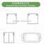 PVC trunking wiring duct mould