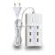 4 USB power strip fast charger with CE FCC ROHS UL Certification