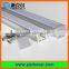 1m 2m length aluminum LED strip housing with plastic cover