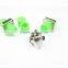 SM simplex D type FC/APC fiber optic Network adapter square FC/APC fiber optical adapter with green color