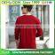 Wholesale cheap price men's 100%cotton long sleeve v neck plain t shirt