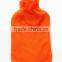 2000ml Orange With Flowers Fleece Hot Water Bag Cover