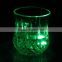 Plastic led flashing cup, shot glass plastic with LED