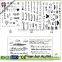 fashion temporary water transfer body tattoo sticker