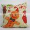 Office Chair Seat Cushion Cute Cartoon Design Printed Cushion cover christmas Pillows
