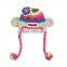 OEM custom handmade crochet knitted baby hat cute style crochet monkey