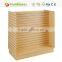 Custom Wooden Slatwall Shoe Shelf Display Slatwall Shelves
