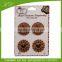custom design self adhesive die cutting cork sticker