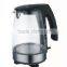 high quality glass body electric glass kettle with heat-resistant glass kettle