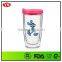 16oz bpa free double wall wholesale acrylic tumbler with lid