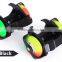 2 Rubber Wheels Roller Skates Wheels Flashing Roller Skate Wheels for Shoes