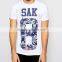High quality custom patten sublimation patten t shirt