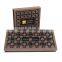 Luxury laser cut chocolate box with gold stamping Logo