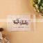 High quality clear opp packing bags with card header