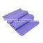 Custom promotional fitness items Organic logo TPE Yoga mat Eco friendly