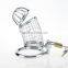Men Metal Fetish Material Eco-plating Bake Iron Three Rings Chasity Penis Cage