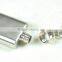 37g Carry a small pot 1oz pot Oiler portable 1 oz hip flask stainless steel hip flask key ring