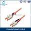 High quality single mode standard 2 core fiber optical sc patch cord