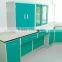 Anti-Vibration Laboratory Side Table with Peg Board & Sink , 1800lbs Capacity 48-60'' Depth x 30-36'' Height