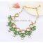 Blue Green Pink Vintage Choker Collar Pendant Statement Necklace Women Necklaces & Pendants Fashion Necklaces for Women 2014