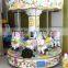 Classical angel carousel electric kiddie ride swing car ride on horse kids ride for amusement park