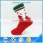 Thick adult christmas style red cheap wholesale full terry socks