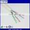Bare copper 23AWG unshielded UTP CAT6 Lan Network wire for Network application