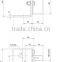 Elevator Sliding Guide Shoe DX23, Lift Guide Shoe