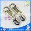 Q-2758 golden teeth metal zippers, custom metal zipper puller complex design