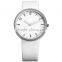 Fashion Classic White Genuine Leather Band Analog Ladies Women's Quartz Wrist Watch