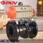 WCB flange connection pneumatic ball valve