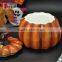 500 ml halloween creamic dessert pumpkin shape pot wholesale