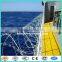 BTO-22 razor barbed wire security fence for airport and prison protecting