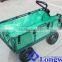 STEEL MESH GARDEN CART Wagon Beach Lawn Yard Nursery