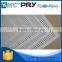 Galvanized perforated round sheet metal fence panel