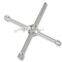 17",19", 21"23"High quality cross rim wrench with plastic handle